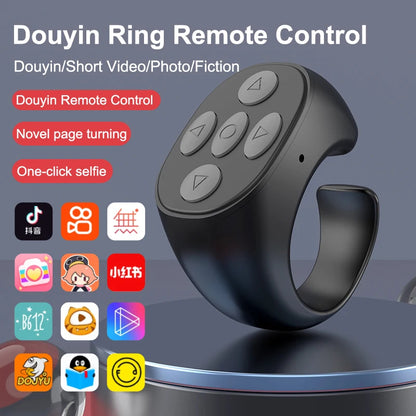 Bluetooth Finger Ring Remote – Wireless Control at Your Fingertips