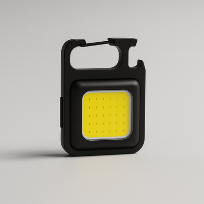 Mini COB Keychain Flashlight – 6-in-1 Ultra-Bright Pocket Light