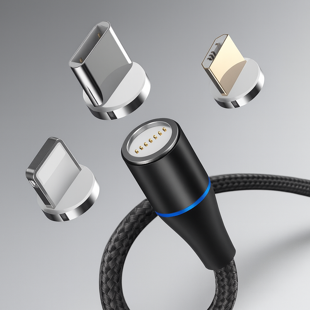3-in-1 Magnetic Fast Charging Cable