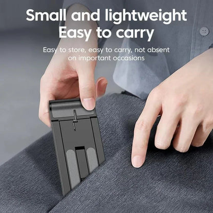 Quality Foldable Adjustable Phone Stand – Compact, Strong & Portable