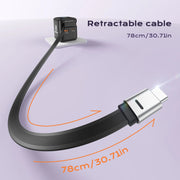 70W GaN Fast Charger with Retractable USB-C Cable media 5