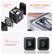 70W GaN Fast Charger with Retractable USB-C Cable media 9