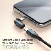 240W 540° Rotating USB-C Fast Charging Adapter media 3