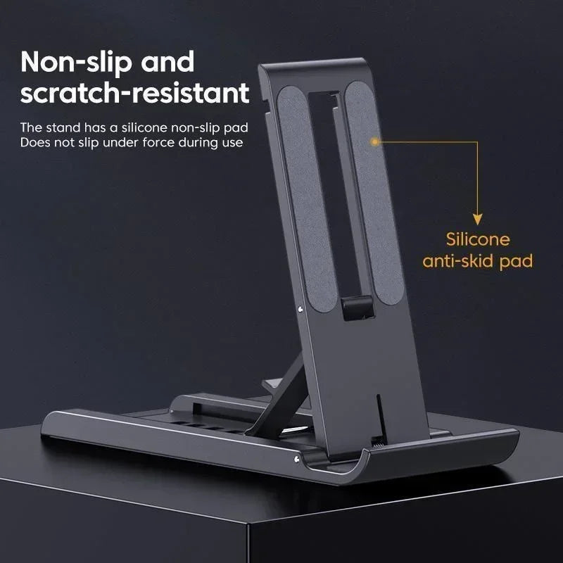 Quality Foldable Adjustable Phone Stand – Compact, Strong & Portable