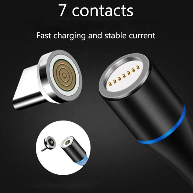 3-in-1 Magnetic Fast Charging Cable
