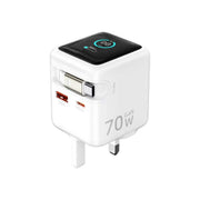 70W GaN Fast Charger with Retractable USB-C Cable media 2