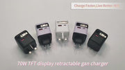 70W GaN Fast Charger with Retractable USB-C Cable media 10